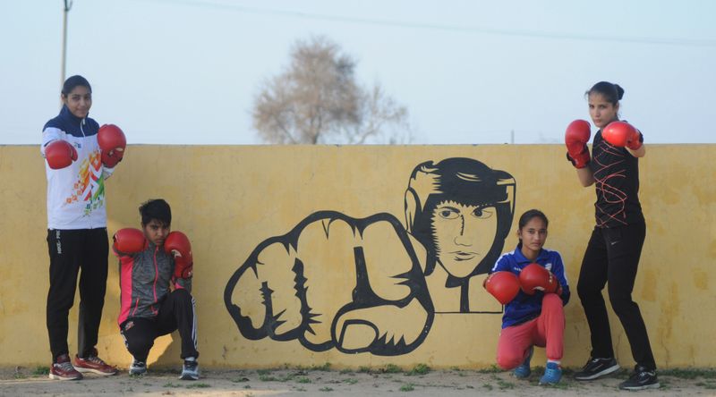 Pugilists put Chakar village on world boxing map