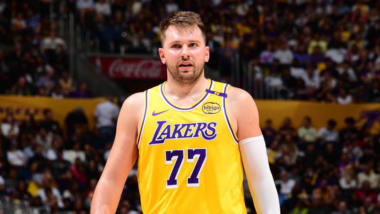 Lakers to sit Luka Doncic for first two preseason games