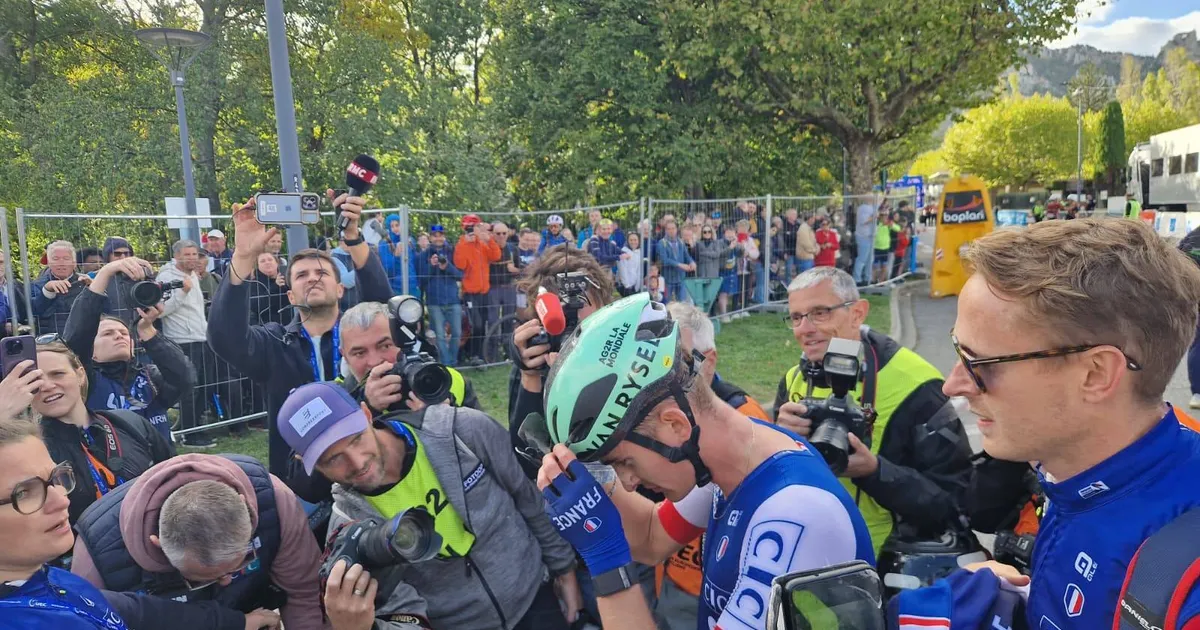 Good old Thomas Voeckler was the man who frustrated Evenepoel, says Seixas: "I was a bit scared" - IDLprocycling.com