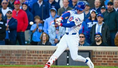 Cubs use 4-run 1st inning to stay alive vs. Brewers in NLDS
