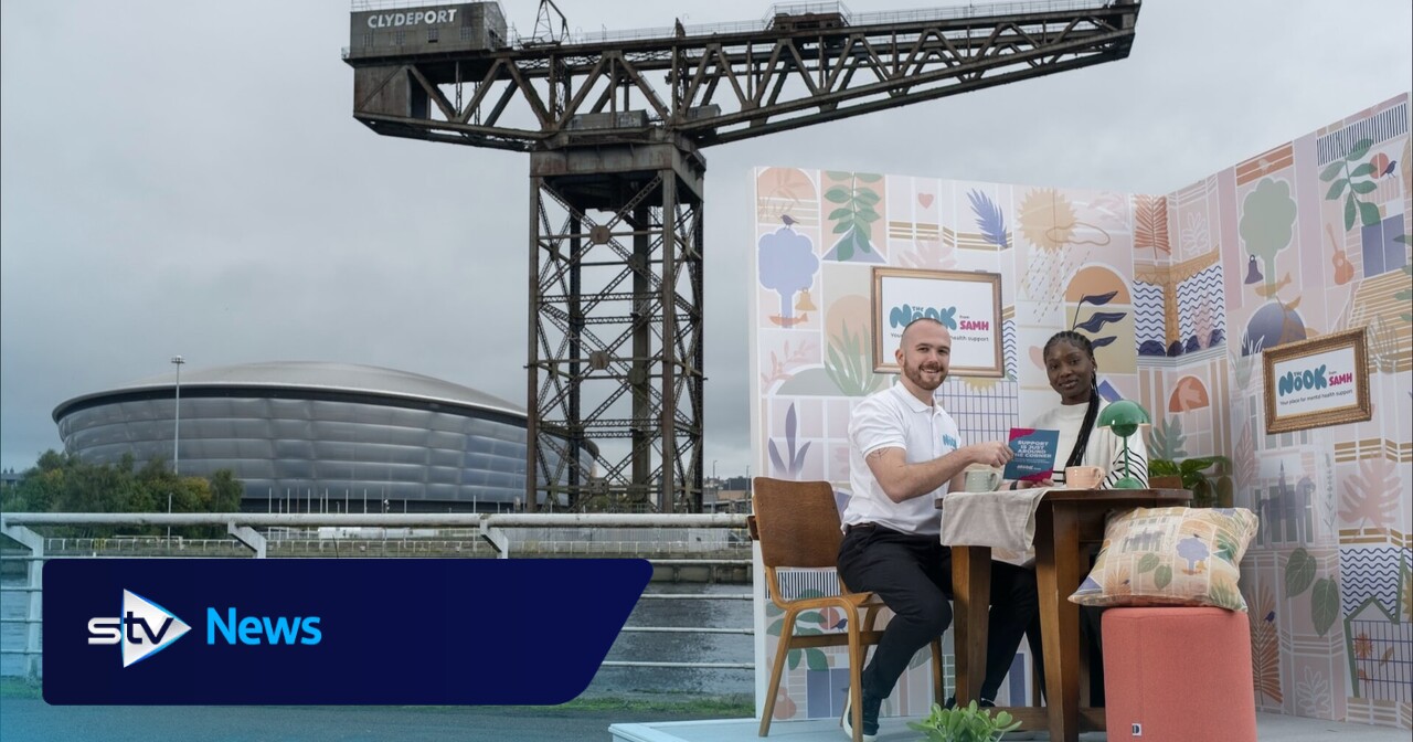 Mobile mental health hub to appear in some of Glasgow’s most popular locations