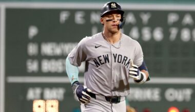 Aaron Judge doesn't rule out offseason right elbow surgery