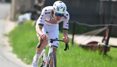 Tadej Pogacar joined on the podium by 19-year-old for the second time in three days: "Cycling's future looks bright"