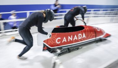 Olympic cycling champion Kelsey Mitchell auditions for Canadian bobsled team