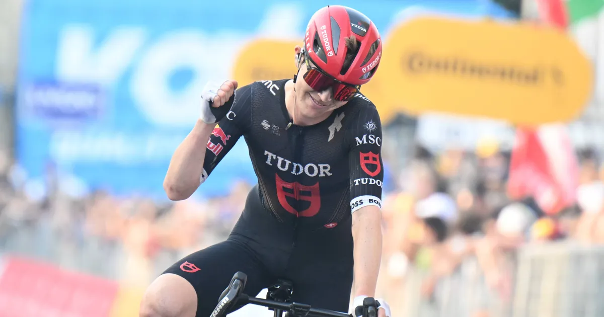 Del Toro, Pidcock and Seixas beaten by Tudor rider for spot next to Pogacar: “Evenepoel took huge risks"