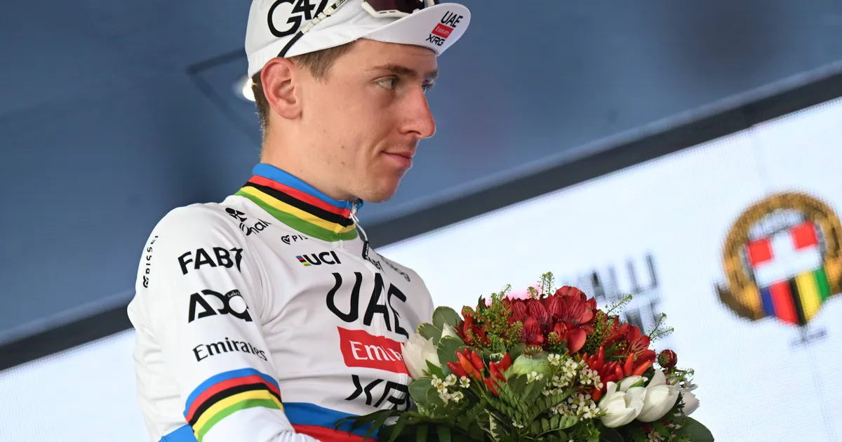 One day after Lombardy, Tadej Pogacar gets defeated at home... by an amateur!