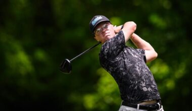 Men's Golf Tied For Fourth After Opening Day at Everett Buick GMC Classic