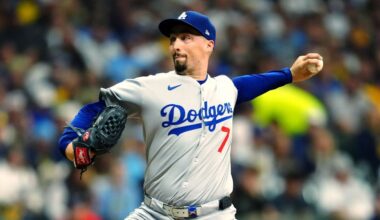 Snell shuts down Brewers, Dodgers hold on to win NLCS Game 1