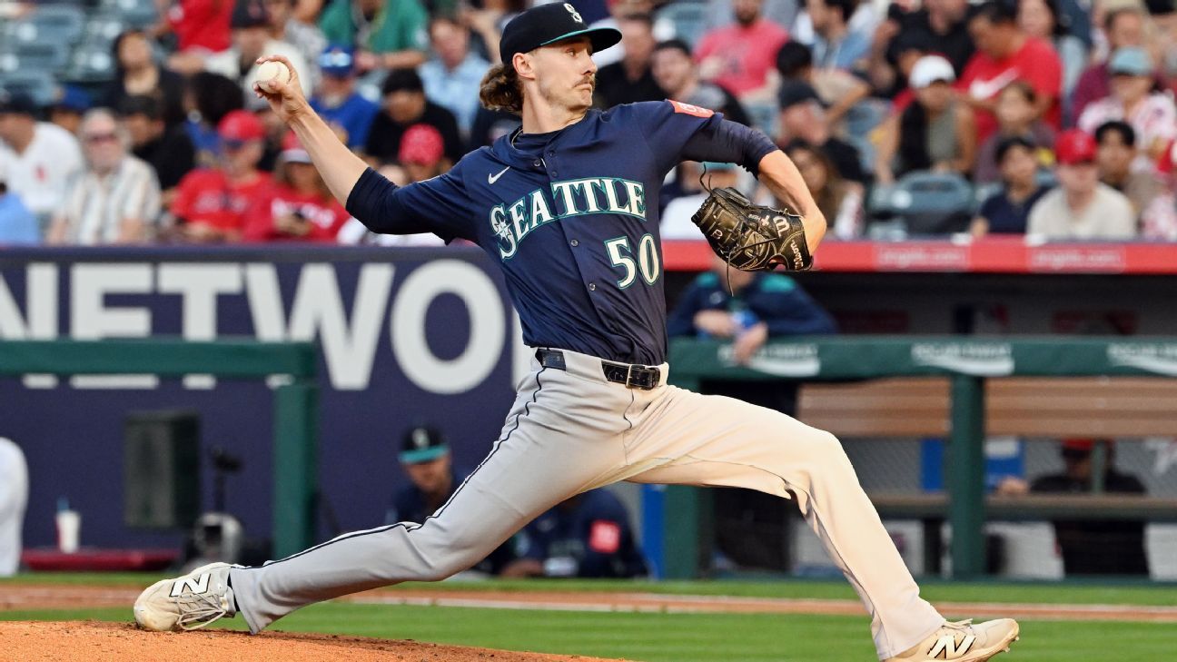 M's to start Bryce Miller in ALCS G5; Bryan Woo available in relief