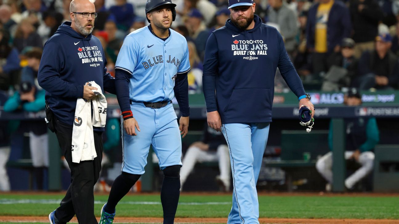 Jays optimistic George Springer (kneecap) to be available for Game 6