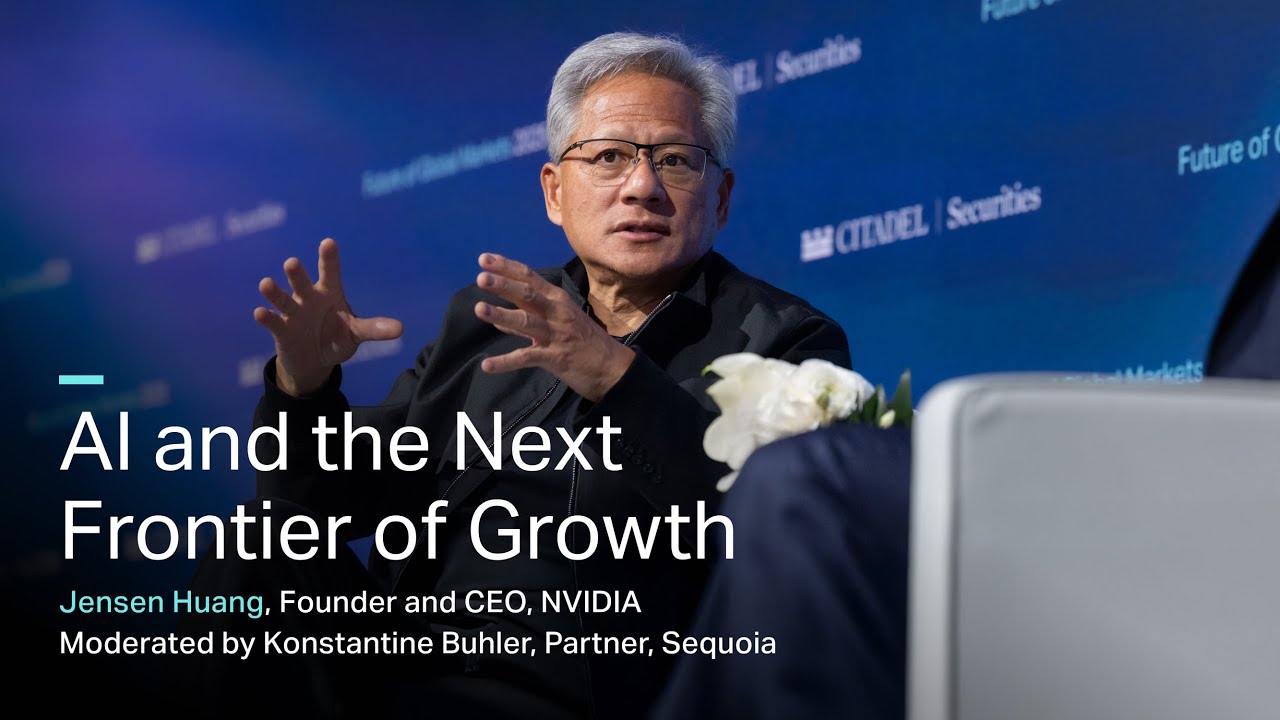 Nvidia's Jensen Huang on AI & the Next Frontier of Growth - YouTube