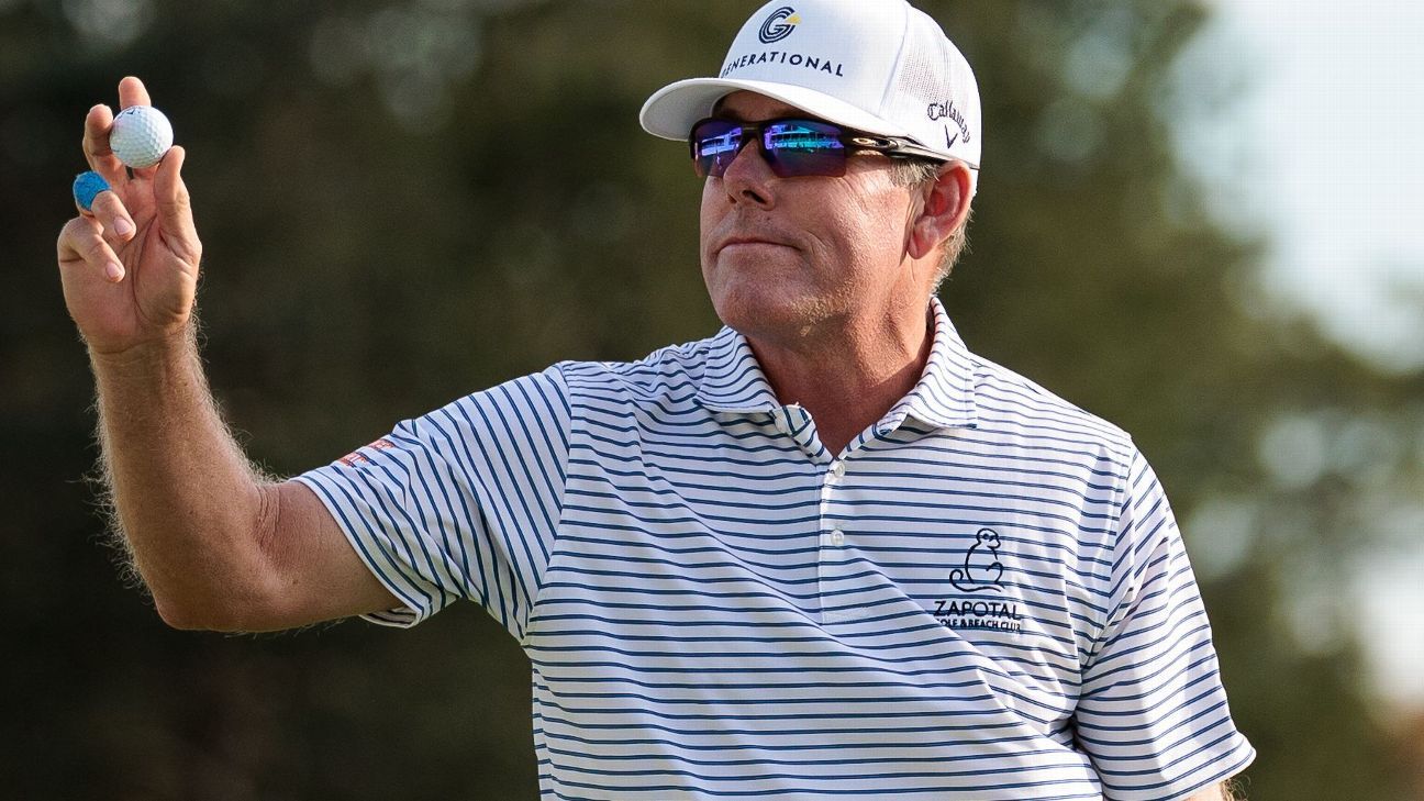 Justin Leonard edges Ernie Els, wins PGA Tour Champions stop