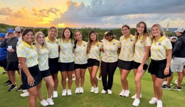Women’s Golf Places 14th After First Round in Hawaii