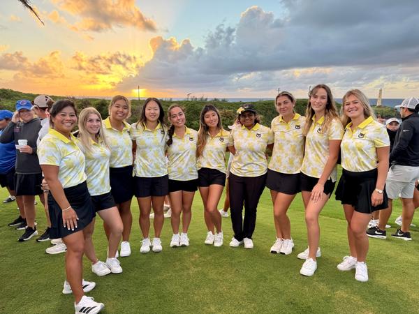 Women’s Golf Places 14th After First Round in Hawaii