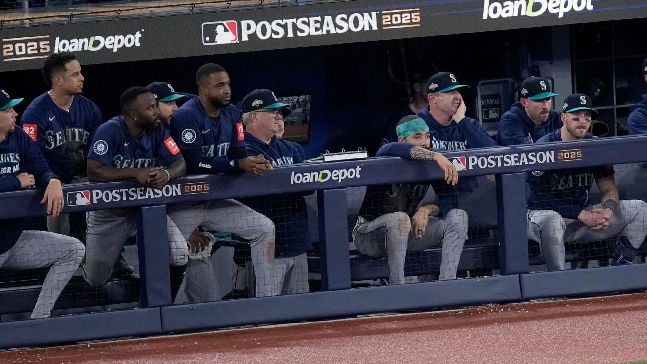 Mariners, 8 outs from 1st World Series, let Game 7 slip away