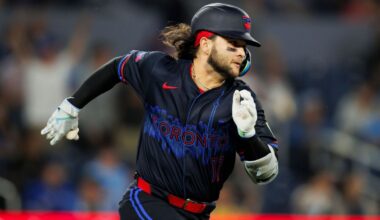 Jays SS Bo Bichette (knee) says he'll return for World Series