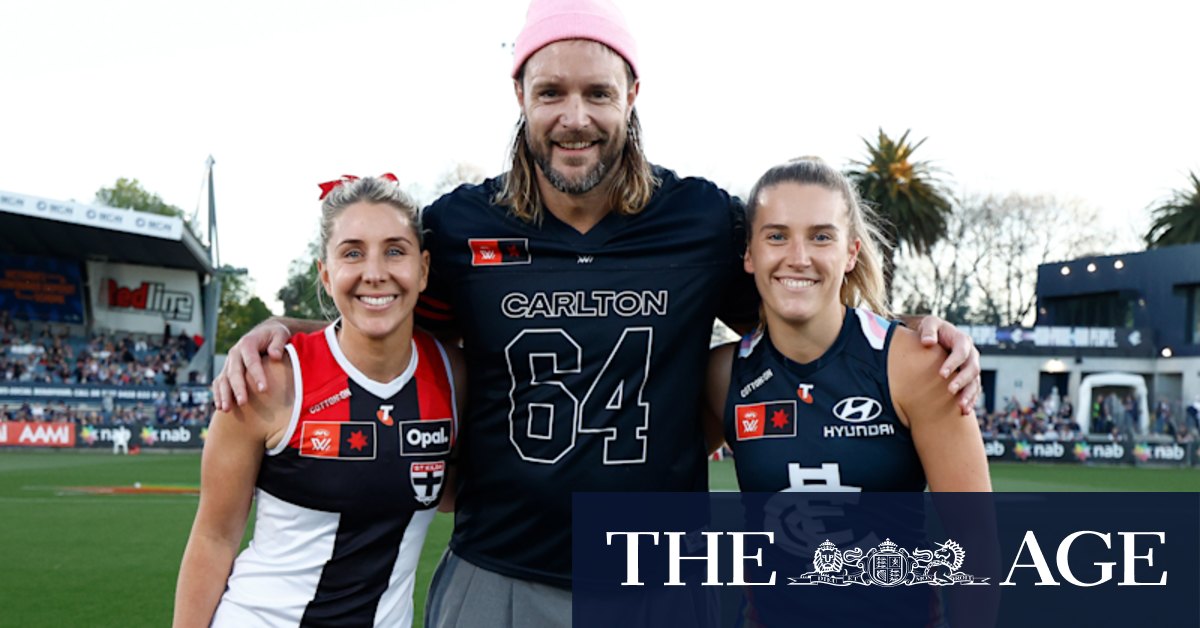 Carlton Blues players reflect on the heartfelt speech of former AFL player Mitch Brown after he came out as the competition’s first bisexual men’s player