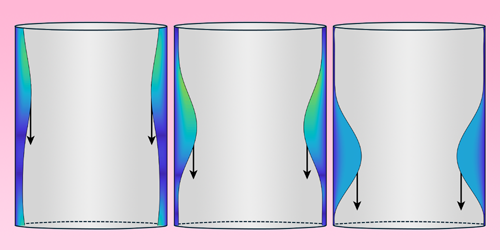 Model of Fluid Draining in Lung Airways