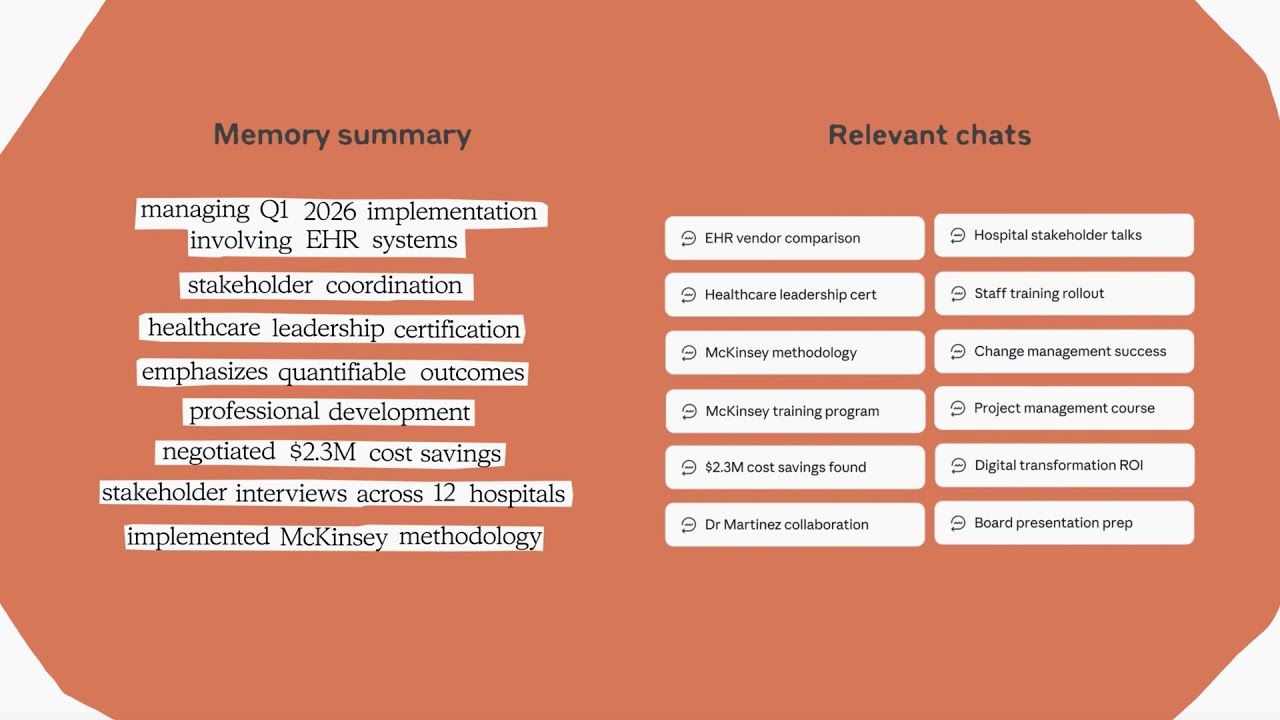 Claude now has memory - YouTube