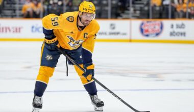 Predators captain Roman Josi sidelined with upper-body injury