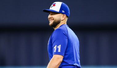 Bo Bichette not in Blue Jays' starting lineup for Game 2