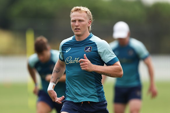 Carter Gordon was immediately brought back into the Wallabies fold after his stint in the NRL.