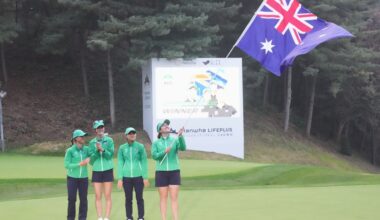 Australia beats U.S. to win LPGA's International Crown