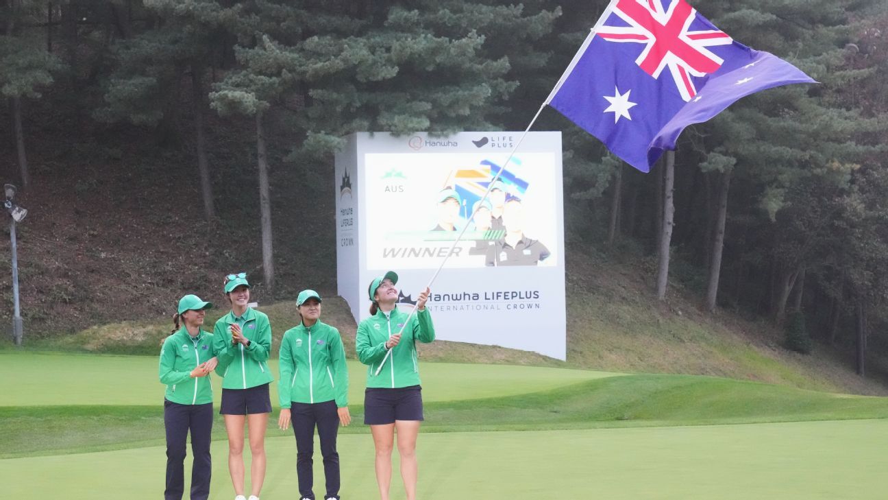 Australia beats U.S. to win LPGA's International Crown