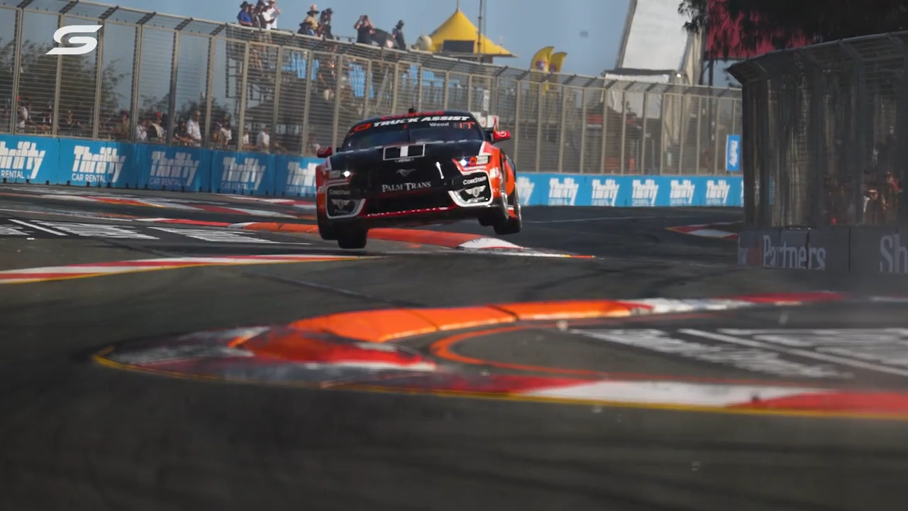 Best seat in the house: Supercars fly through Gold Coast chicanes - Supercars