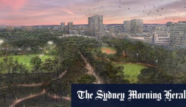 First look at the $50m plan to slice Moore Park golf course in half for public park, sporting fields