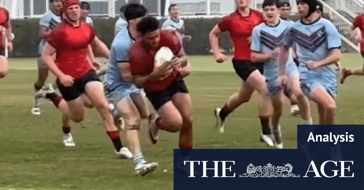 Barker and St Gregory’s schools breathe new life into the hybrid rugby concept