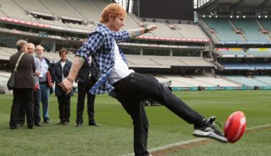 Ed Sheeran Rumoured for AFL Opening Round Performance