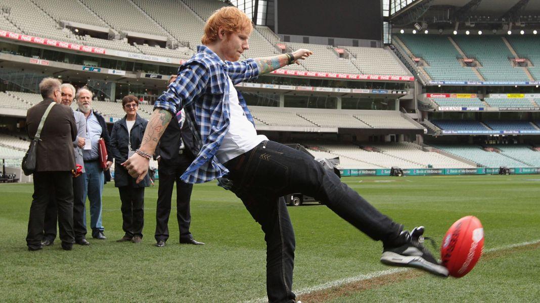Ed Sheeran Rumoured for AFL Opening Round Performance