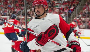 Rod Brind’Amour: It ‘doesn’t look great’ for Seth Jarvis, will be re-evaluated Friday