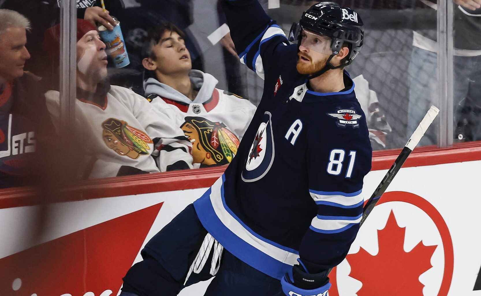 Jets top line feasts on Blackhawks – Winnipeg Free Press