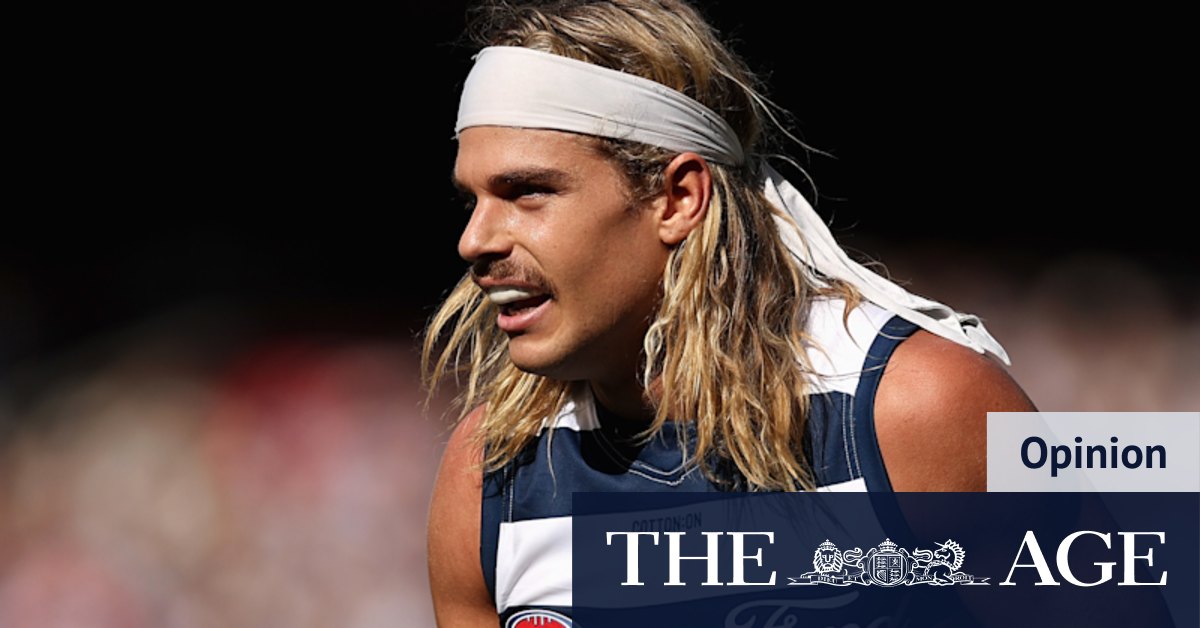 The schoolboy treatment of Geelong Cats superstar Bailey Smith that lets him escape accountability, after his social media post to do with Age columnist Caroline Wilson