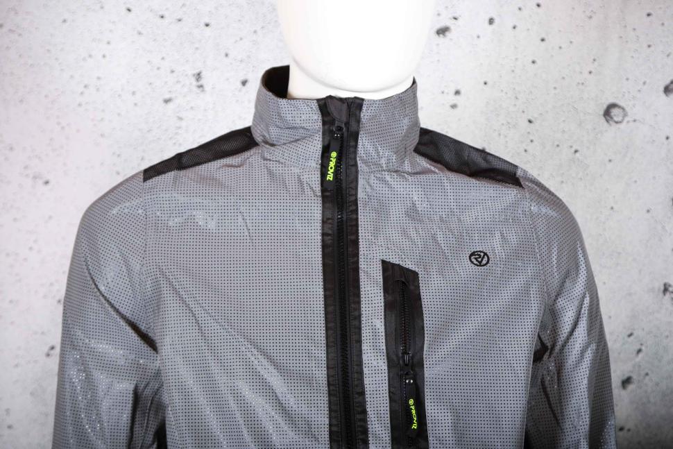 2025 Proviz Apex Men’s 100% Reflective Cycling Jacket - chest.jpg