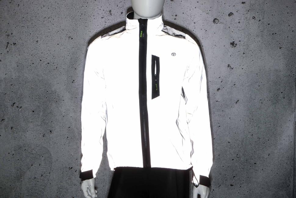 2025 Proviz Apex Men’s 100% Reflective Cycling Jacket - front reflective.jpg