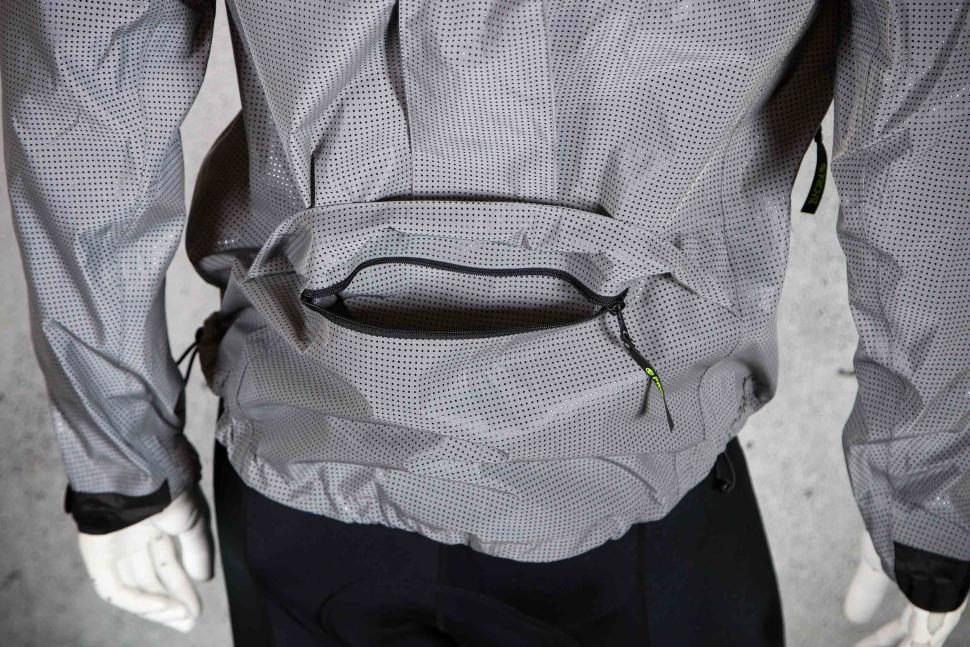 2025 Proviz Apex Men’s 100% Reflective Cycling Jacket - rear pocket.jpg