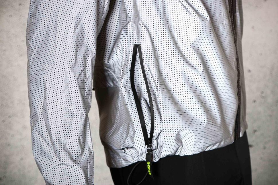2025 Proviz Apex Men’s 100% Reflective Cycling Jacket - side pocket.jpg