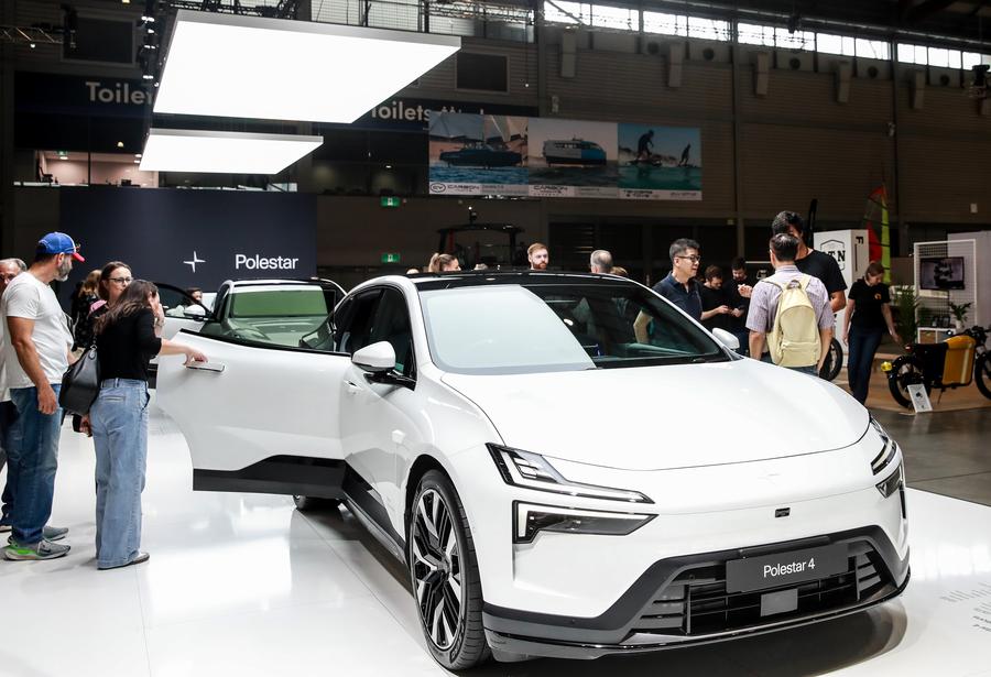 Australia sees record electric vehicle sales: report-Xinhua