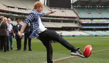 Ed Sheeran Rumoured for AFL Opening Round Performance
