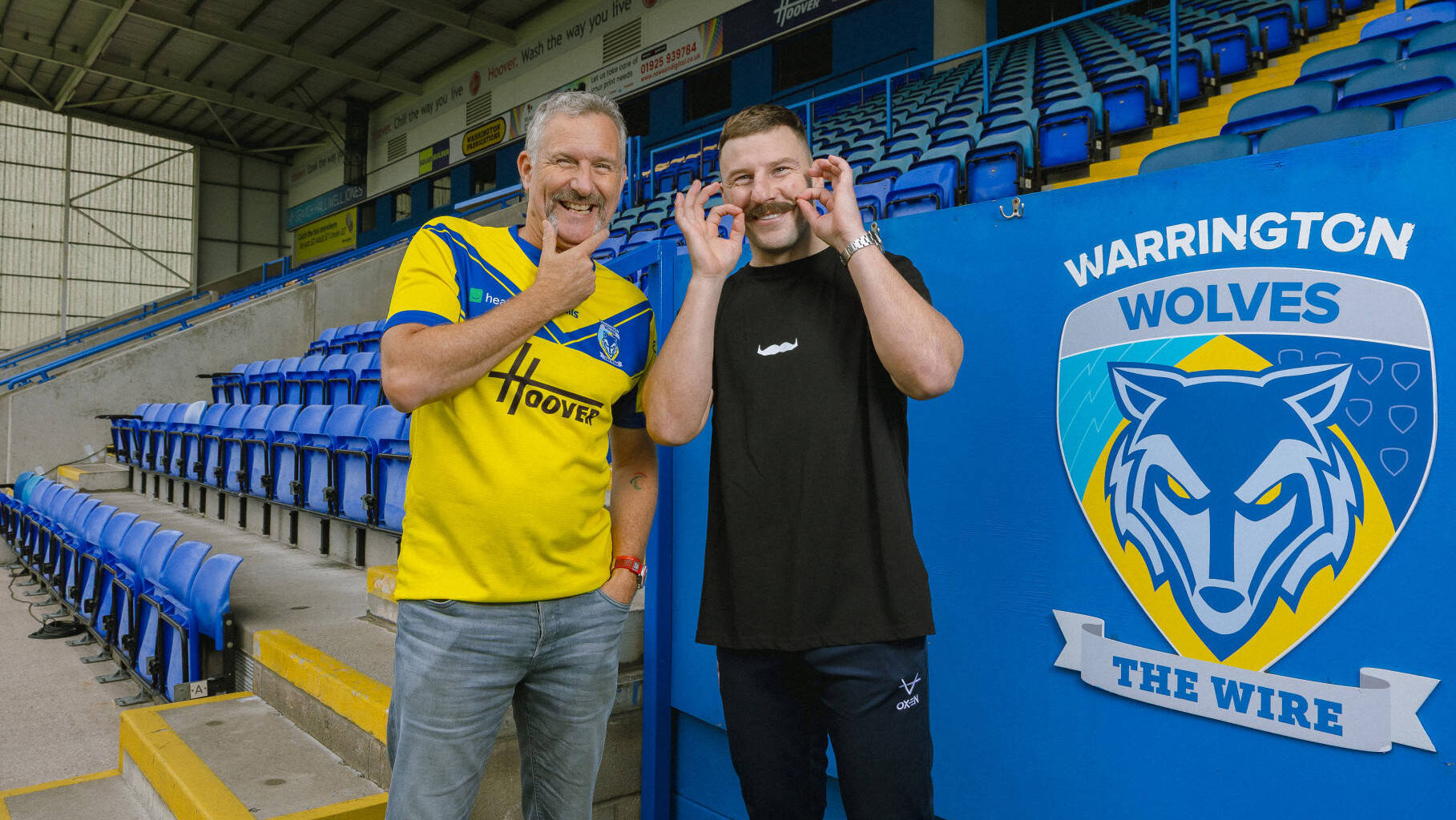 Adam Hills and George Williams among the famous faces in Movember campaign