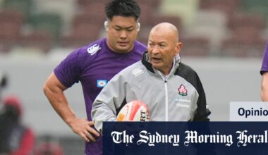 Eddie Jones deserves credit for the way Japan played against the Wallabies