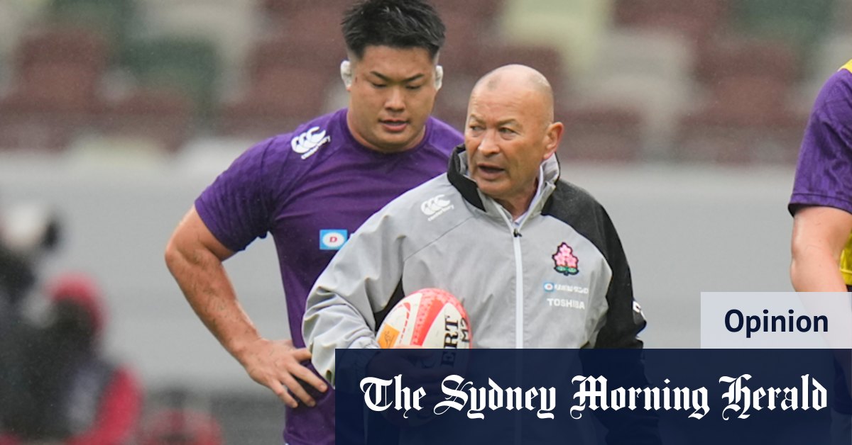 Eddie Jones deserves credit for the way Japan played against the Wallabies