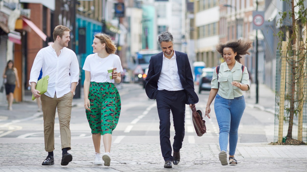 Stressed workforce? Take them for a walk