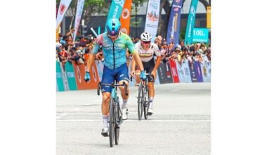 Cycling: It ends well for unwell Joris