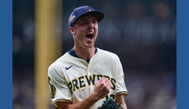 Brewers rookie Jacob Misiorowski hits 104.3 mph while throwing 3 innings of shutout relief