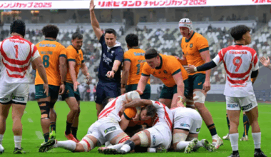 Wallabies overcome rain, injuries to secure tense Japan victory