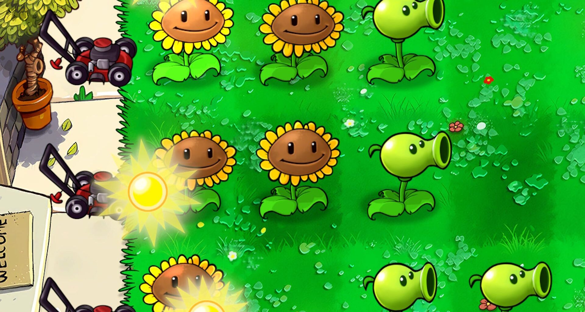 Plants vs. Zombies: Replanted screenshot (detail)